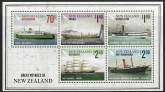 2012  New Zealand  MS.3395  Great Voyages of New Zealand. mini sheet  U/M (MNH)