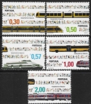 2005  Portugal.  SG.3185-9  Public Transport.  set 5 values  U/M (MNH)