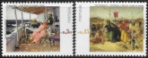 2005  Portugal.  SG.3226-7  150th Birth Anniversary of Jose Malhoa.  set 2 values U/M (MNH)