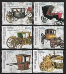 2005  Portugal.  SG.3233-8  Centenary of National Coach Museum set 6 values U/M (MNH)