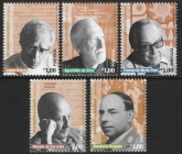 2006  Portugal  SG.3333-7  Birth Centenaries.  set 5 values U/M (MNH)