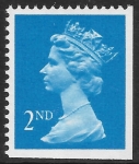 SG.1445 2nd CB bright blue imperf bottom & right Photo Harrison Perf 15x14 gummed U/M (MNH)