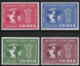 1949 India   SG.325-8  Universal Postal Union set 4 values U/M (MNH)