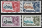 1935 Gambia  - SG.143-6  KGV Silver Jubilee set lightly mounted mint.  Cat. value £19.00