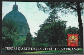 1993 Vatican  SB4  booklet 'treasures' contains 1028a - 1031a (4 panes) U/M (MNH)