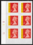 U3049 1st 'Signed For'  MA13  grid R1C2  DLR U/M (MNH)