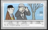 2011  Germany. SG.3697 Two Racegoers   S/adhesive ex coil  U/M (MNH)