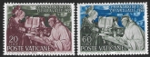 1953 Vatican SG.194-5  800th Death Anniv.of St. Bernard of Clairvaux.  U/M (MNH) Cat. Value £12