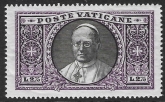 1933 Vatican  SG.31  Pope Pius X1 (2.75L value) U/M (MNH)