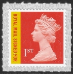 U3049  1st bright orange/yellow 'Signed For'  M20L   SBP T3  Walsall U/M (MNH)