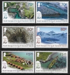 2020 South Georgia SG.744-9  South Georgia from the Air. set 6 values U/M (MNH)