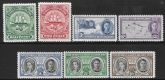 1948 Turks & Caicos SG.210-6 Centenary of Seperation. set 7 values U/M (MNH)