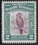 1939 North Borneo SG.304  2c purple & greenish blue. mounted mint.