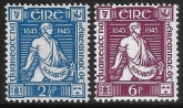 1945  Ireland  SG.136-7  Thomas Davis  set 2 values U/M (MNH)