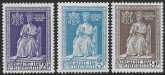 1950 Ireland  SG.149-51  Holy Year  set 3 values U/M (MNH)