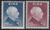 1957  Ireland SG.164-5  Redmond  set 2 values U/M (MNH)