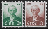 1958  Ireland  SG.172-3  Thomas Clarke  set 2 values U/M (MNH)