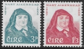1958 Ireland  SG.174-5  Mary Aikenhead  set 2 values U/M (MNH)