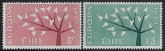 1962 Ireland  SG.191-2  Europa set 2 values U/M (MNH)