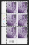 SG.  S162 Scotland £1.25  thistle  cyld. C1 x 4  phos.C1   grid  R2 C2  Cartor U/M (MNH)