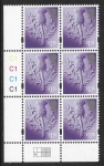 SG.  S163 Scotland £1.35  thistle  cyld. C1 x 4  phos.C1 grid  R2 C1  Cartor U/M (MNH)