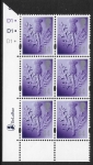 SG.  S.114  Scotland  44p  thistle  cyld. D1 dot x 3  phos D1 dot  DeLaRue  U/M (MNH)