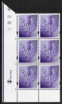 SG.  S.114  Scotland  44p  thistle  cyld. D1 no dot x 3  phos D1 no dot  DeLaRue  U/M (MNH)