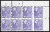S 41 Scotland  15½p  phos. pale violet.  cyld 2A1B dot   Waddington  U/M (MNH)