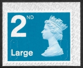 U3032  2nd Large bright blue  MFIL  M20L T3  Walsall/ISP  U/M (MNH)