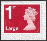 U3039  1st Large bright scarlet  MFIL  M20L  SBP T3  Walsall/ISP  U/M ( MNH)