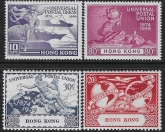 1949 Hong Kong. SG.173-6  Universal Postal Union set 4 values U/M (MNH)