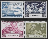 1949  Swaziland SG.48-51  Universal Postal Union  set 4 values U/M (MNH)