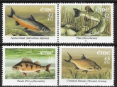 2001  Ireland SG.1457-60  Freshwater Fish set 4 values U/M (MNH)