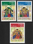 2005  Ireland.  SG.1763-5  Christmas  set 3 values U/M (MNH)