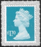 U2952  £1.70  blue-green M21L  SBP T3 Walsall (ISP) U/M (MNH)