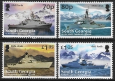 2020  South Georgia  SG.767-70   Royal Navy Ships  set 4 values  U/M (MNH)