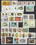 1990 Hungary complete sets & mini sheets.U/M (MNH)picture for display only. SG.Cat. Value £160.00