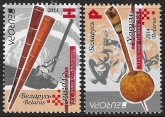 2014 Belarus  SG.991-2 Europa 'National Musical Instruments' set 2 values U/M (MNH)