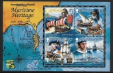 1999  Gibraltar  MS.876  Maritime Heritage mini sheet. U/M (MNH)