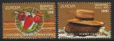 2005  Belarus  SG.626-7 Europa  'Gastronomy'   set 2 values U/M (MNH)