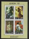 1993 Romania  MS.5526 Europa 'Contempary Art' mini sheet  U/M (MNH)