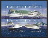 2006  Gibraltar  MS.1184  Cruise Ships (2nd Series).  mini sheet. U/M (MNH)