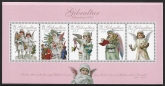 2005  Gibraltar  MS.1151.  Christmas Angels.  mini sheet. U/M (MNH)