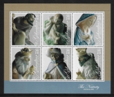 2007  Gibraltar  MS.1247  Christmas Porcelain Figures.  mini sheet. U/M (MNH)