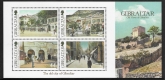 2009  Gibraltar  MS.1341  Old Views of Gibraltar.  mini sheet. U/M (MNH)