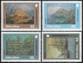 1991  Gibraltar  SG.660-3  Local Paintings set 4 values  U/M (MNH)