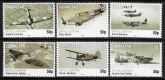 2010  Gibraltar  SG.1348-53   70th Anniv. Battle of Britain set 6 values U/M (MNH)