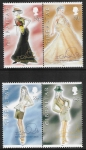 1997  Gibraltar  SG.812-5  Christian Dior - Spring-Summer 97  set 4 values U/M (MNH)