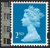 U3150  2nd Class CB  blue  'M20L'   'MPIL'   DY37   ISP  U/M (MNH)
