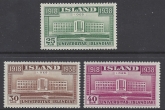 1938 Iceland SG.234-6  20th Anniv of Independence. set 3 values U/M (MNH)
